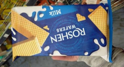 וופל בטעם חלב