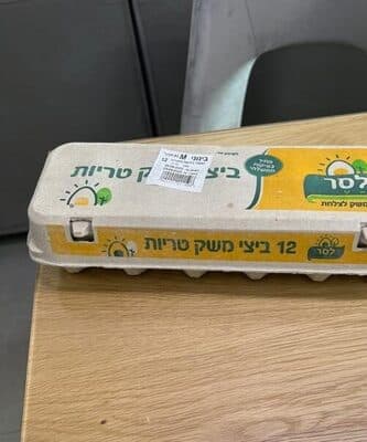ביצים 12 יחידות בינוני